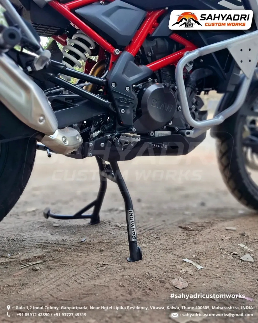 CENTRE STAND SYSTEM for the BMW G310 GS-1