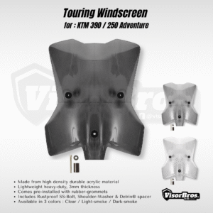 TOURING WINDSCREEN for KTM Adventure 390/250 (GEN-1)
