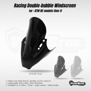 FULL RACING WINDSCREEN for KTM RC (GEN-1)