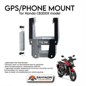GPS / MOBILE MOUNT SYSTEM for HONDA CB200X/NX200