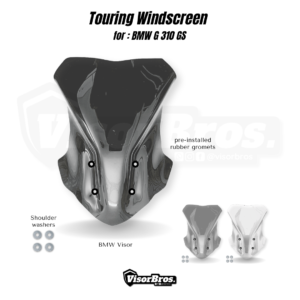 TOURING WINDSCREEN for BMW G310 GS