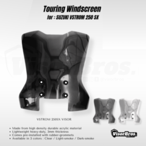 TOURING WINDSCREEN FOR SUZUKI VSTROM 250SX