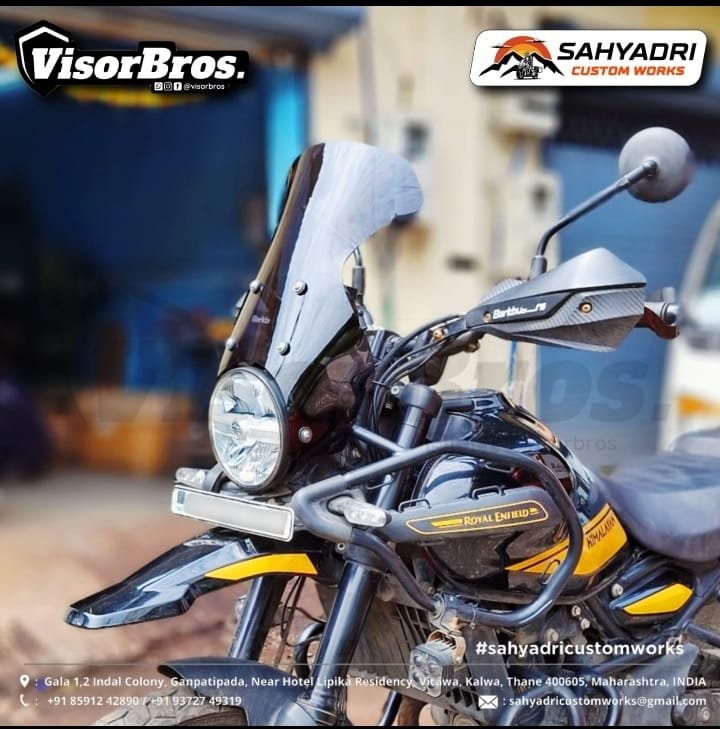 HAMMERHEAD TOURING WINDSCREEN FOR ROYAL ENFIELD HIMALAYAN 450 (7)