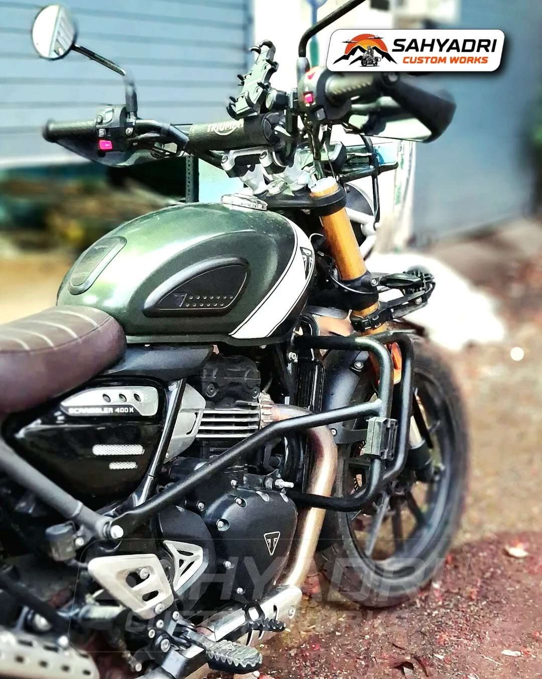 CRASH-FRAMES for the Triumph Scrambler 4005