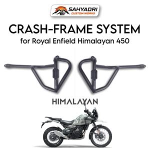 CRASH GUARD FRAME SYSTEM FOR THE ROYAL ENFIELD HIMALAYAN 450