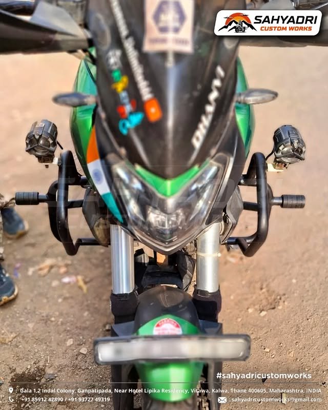 crash guard for dominar 400-1