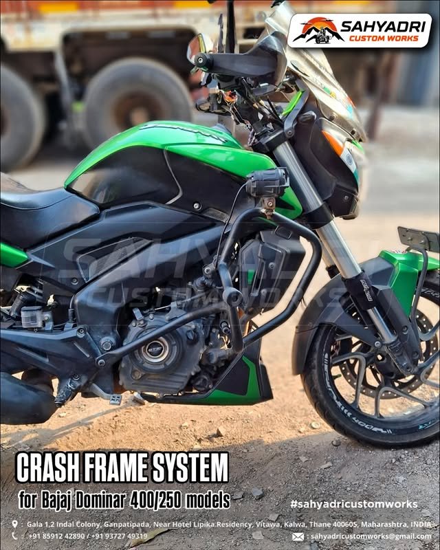crash guard for dominar 400