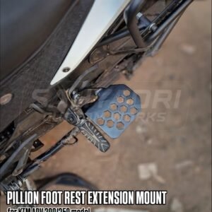 PILLION FOOTREST EXTENSION FOR KTM 390/250  (GEN-1)
