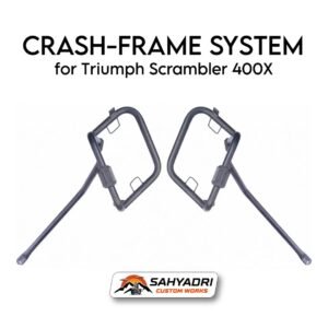 CRASH GUARD FRAME SYSTEM FOR TRIUMPH SPEED/T4/SCRAMBLER 400X/SCRAMBLER 400XC