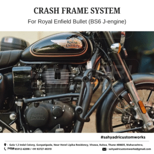 CRASH GUARD FRAME SYSTEM for the ROYAL ENFIELD CLASSIC 350