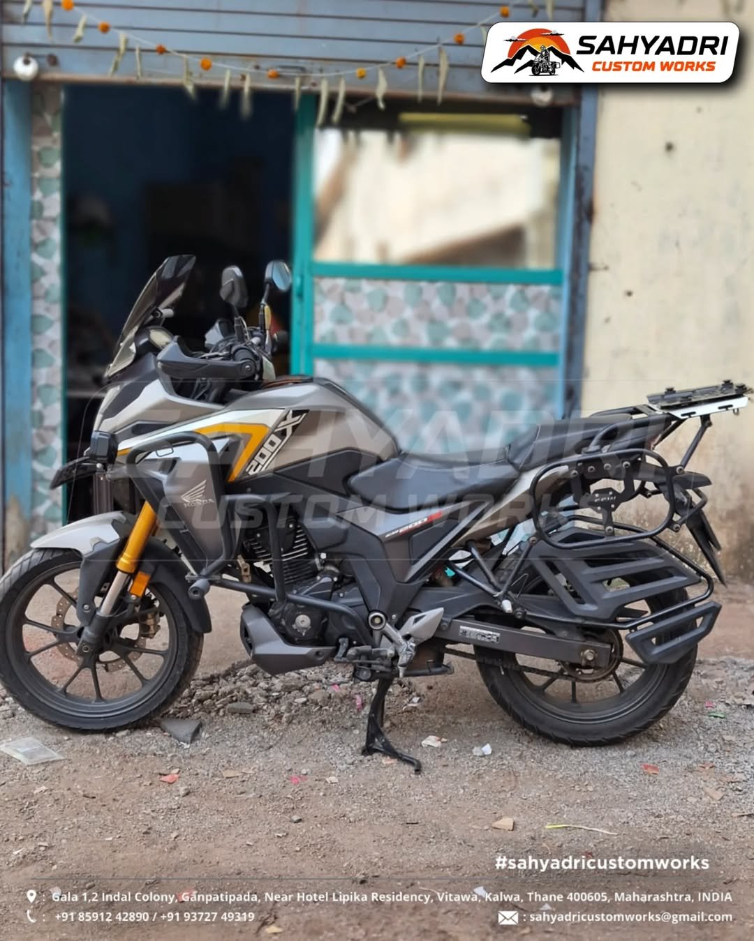 CRASH FRAME SYSTEM Honda CB200X 6