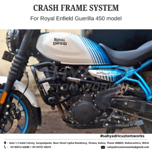 CRASH GUARD FRAME SYSTEM for the ROYAL ENFIELD GUERILLA 450