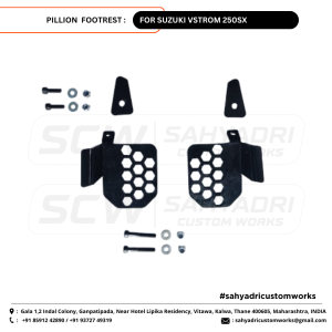 PILLION FOOTREST EXTENSION FOR SUZUKI VSTROM 250 SX