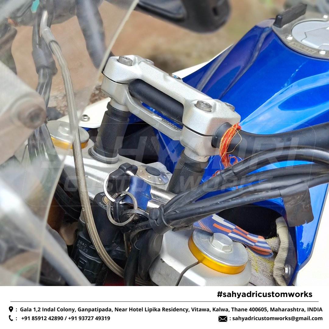 HANDLE-BAR RISER- BMW (3)