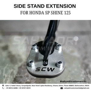 SIDE STAND EXTENSION SYSTEM for HONDA SP SHINE 125 MODEL