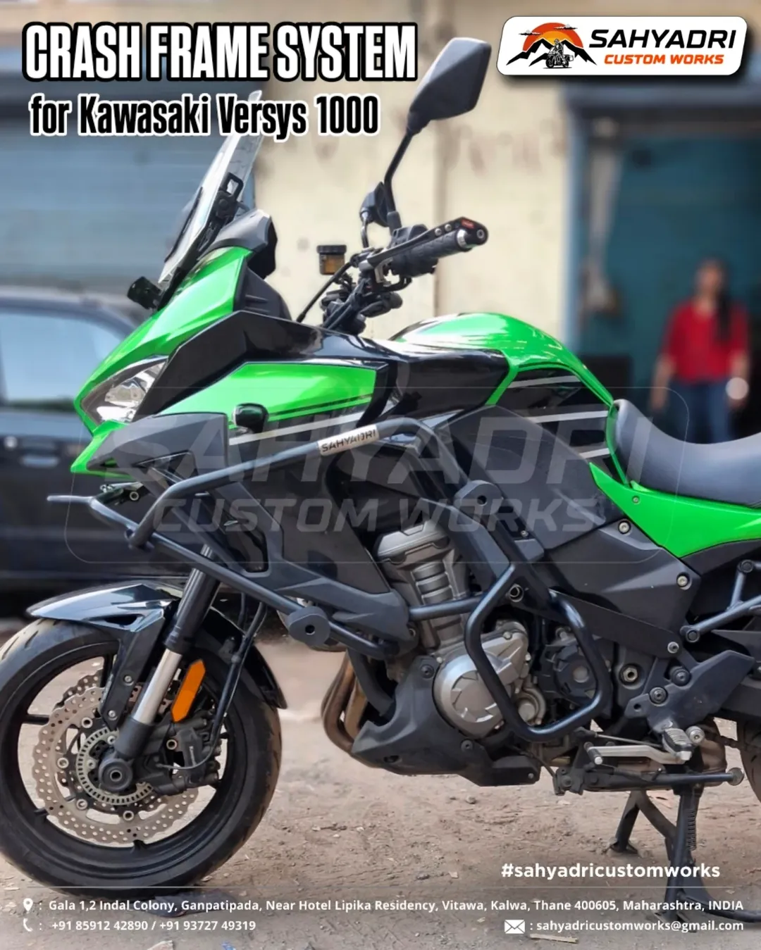 KAWASAKAI VERSYS 1000 CRASH GUARD