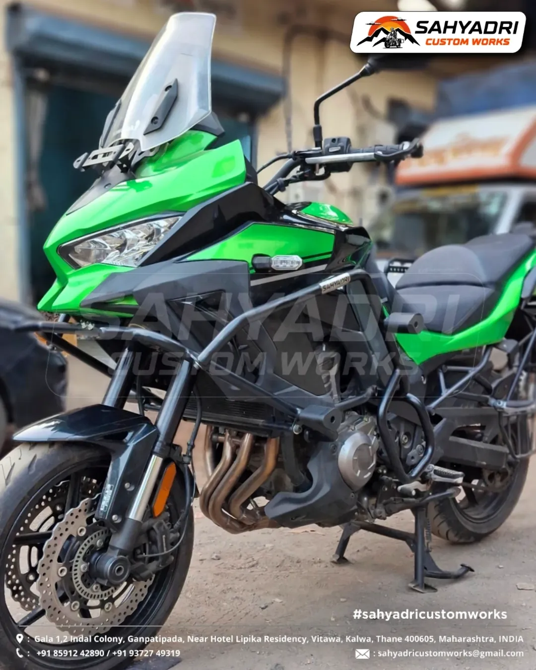 KAWASAKAI VERSYS 1000 CRASH GUARD 1