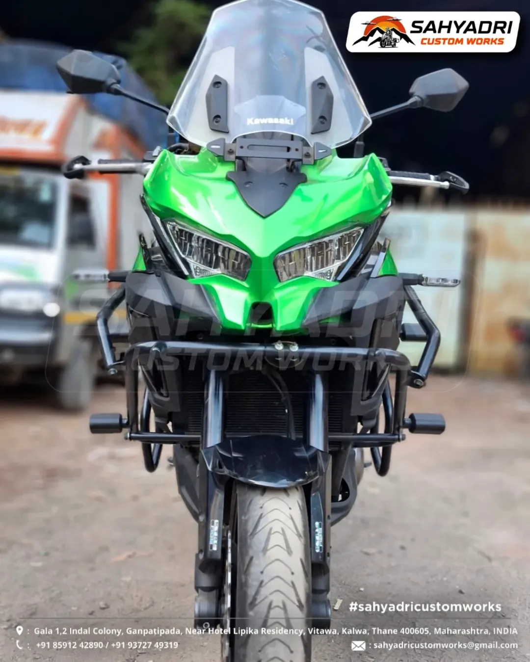 KAWASAKAI VERSYS 1000 CRASH GUARD 2