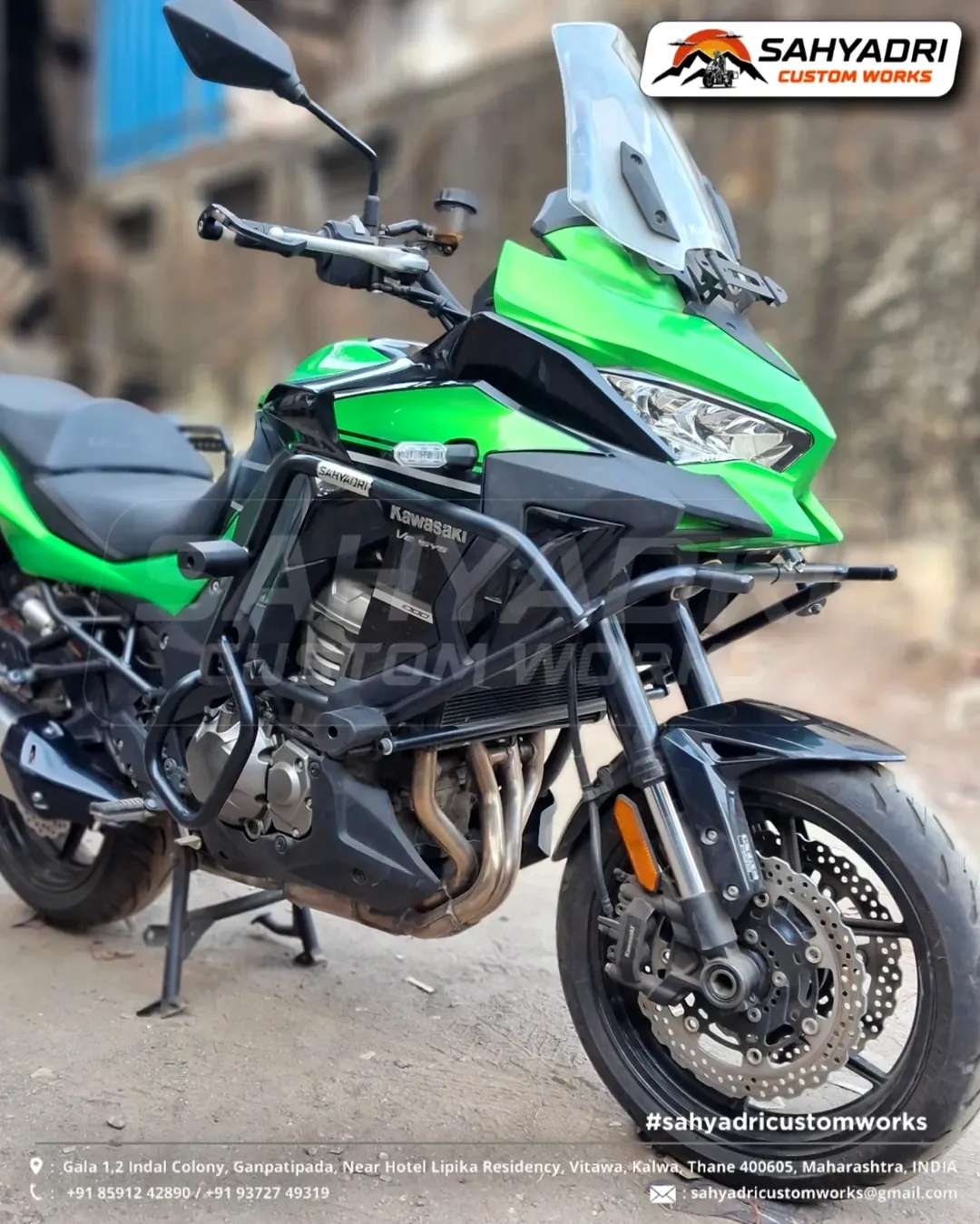 KAWASAKAI VERSYS 1000 CRASH GUARD 4