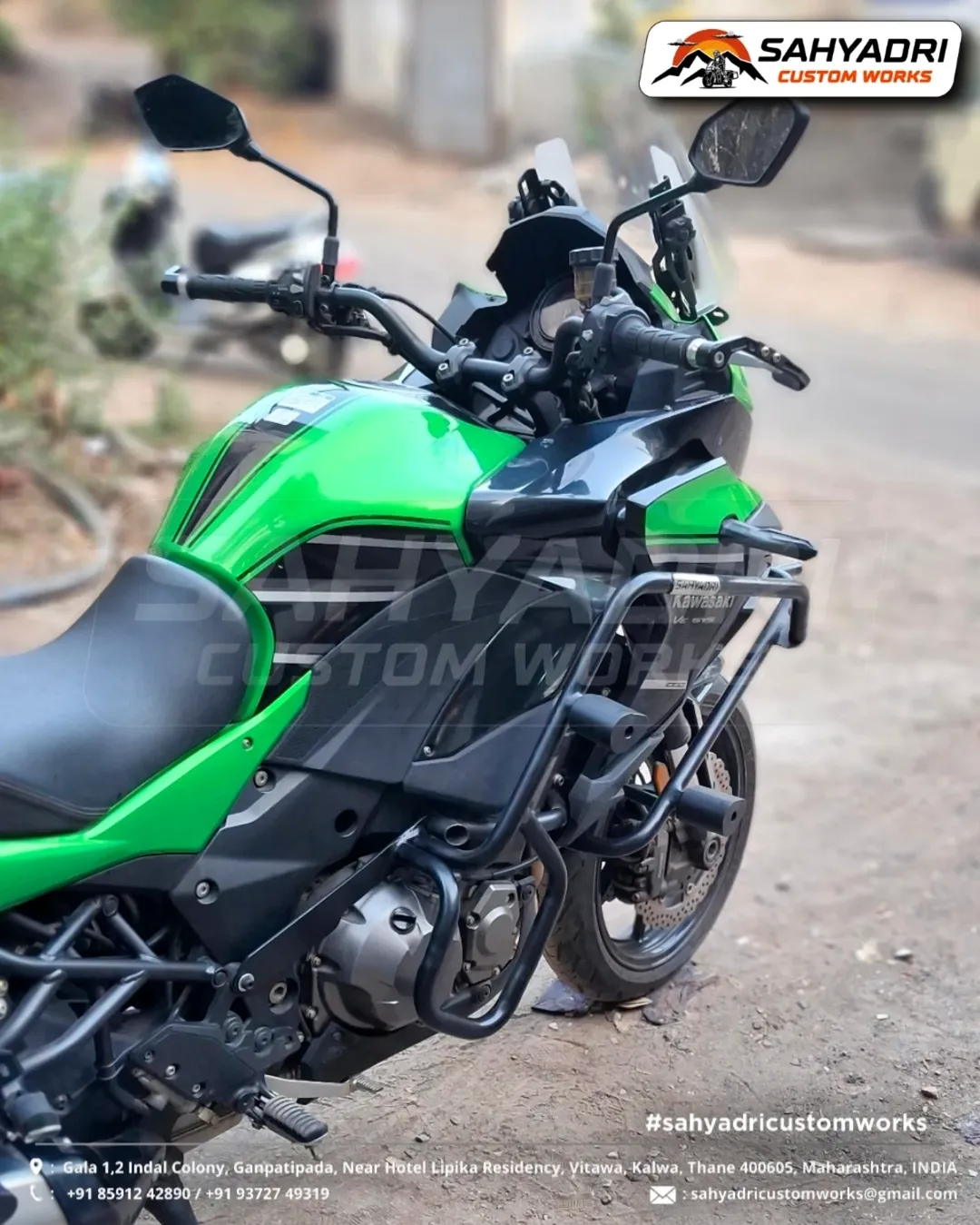 KAWASAKAI VERSYS 1000 CRASH GUARD 5
