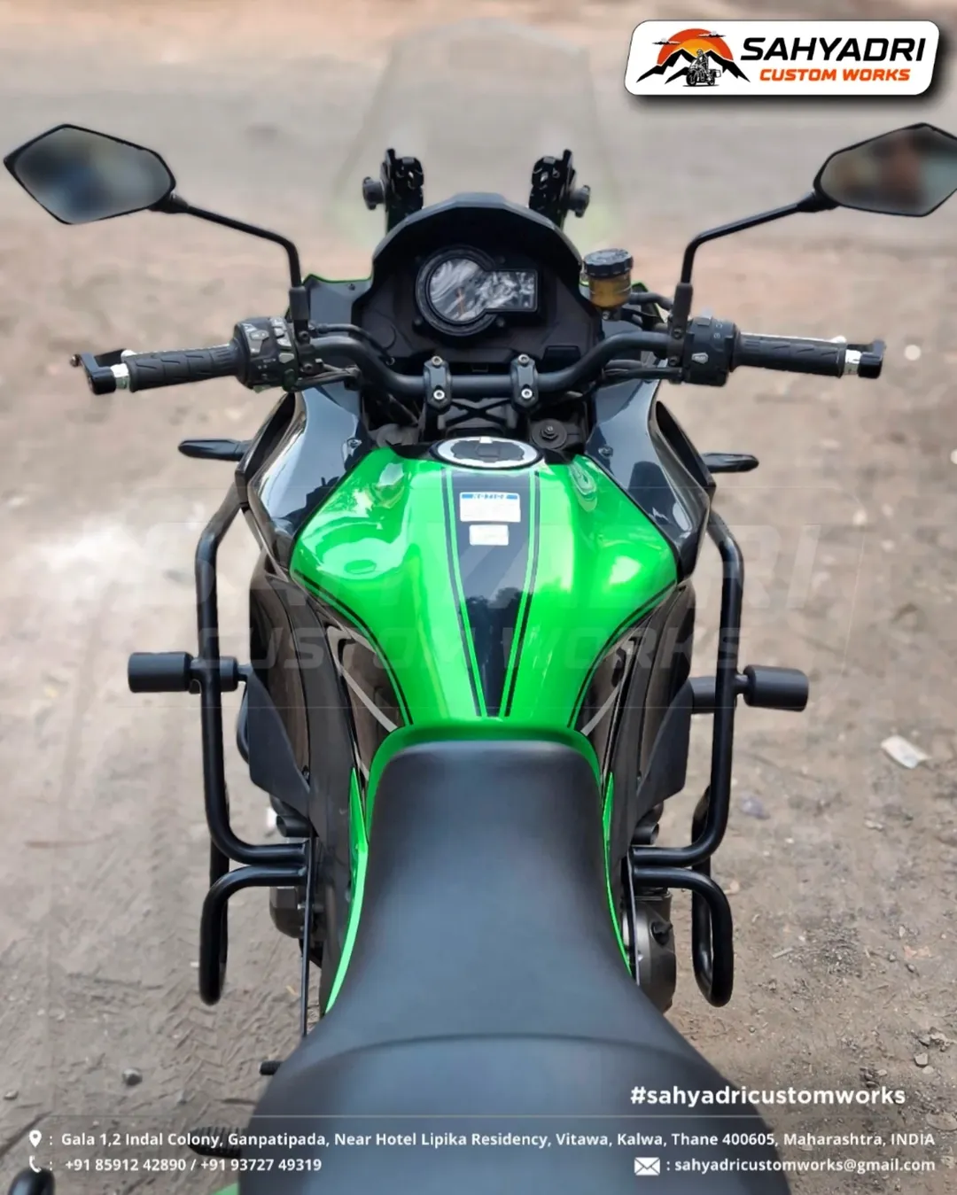 KAWASAKAI VERSYS 1000 CRASH GUARD 6