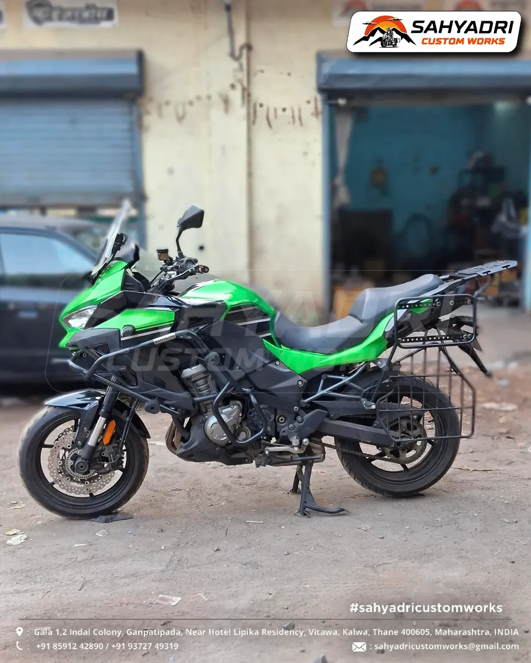 KAWASAKAI VERSYS 1000 CRASH GUARD 7