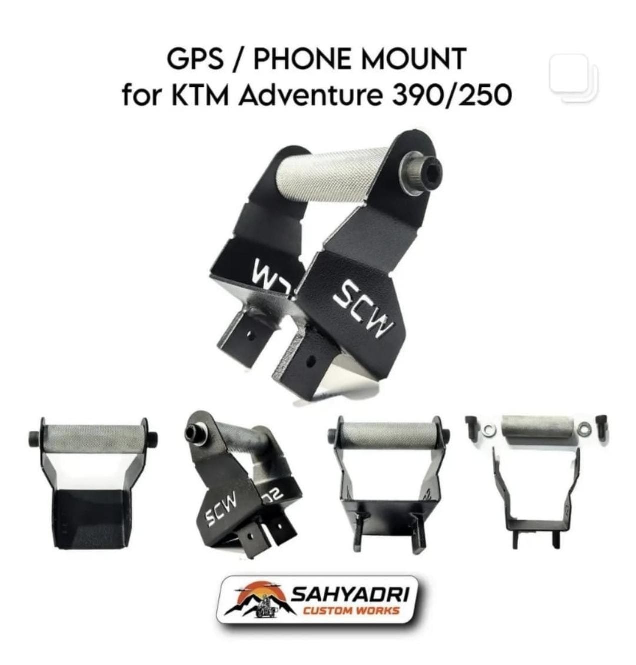 KTM ADV 390-250 (GEN-1) GPS MOUNT (1)
