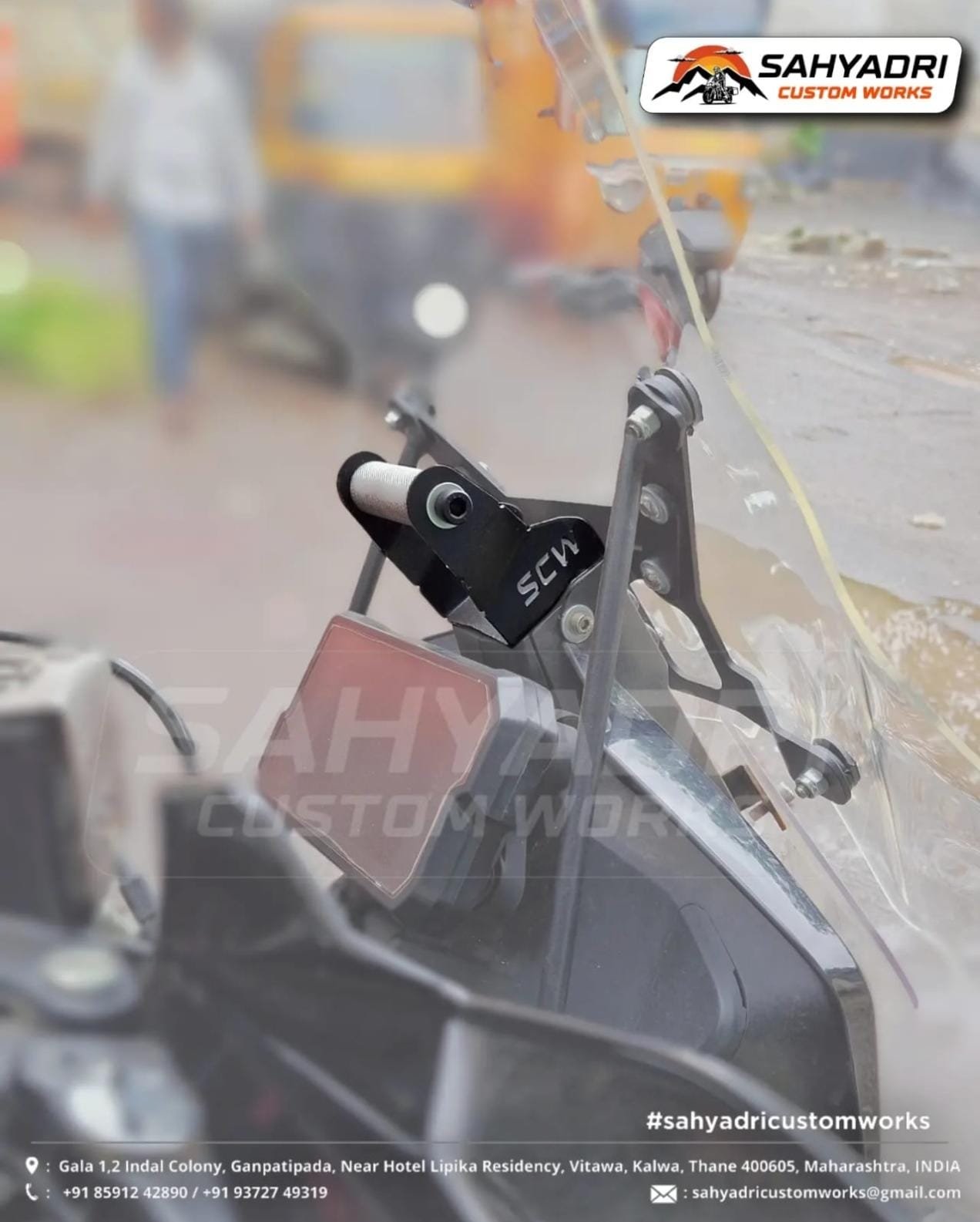 KTM ADV 390-250 (GEN-1) GPS MOUNT (2)
