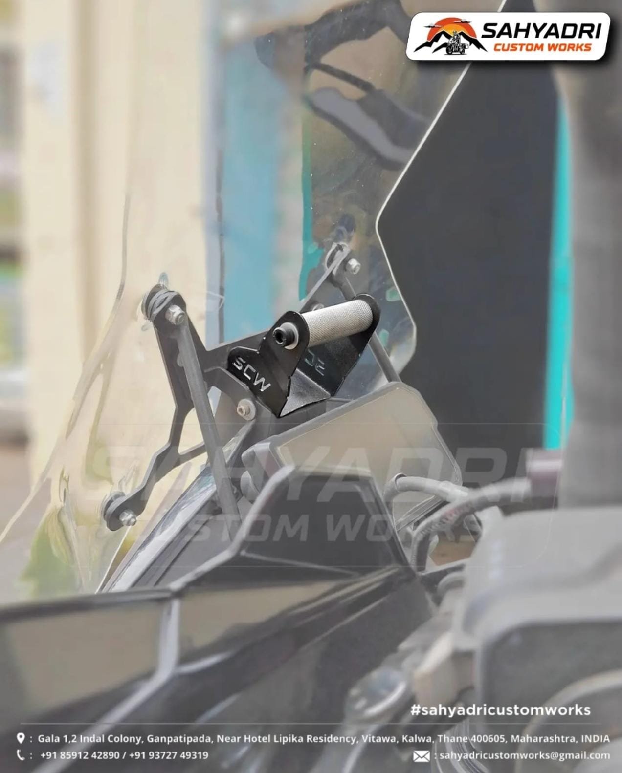 KTM ADV 390-250 (GEN-1) GPS MOUNT (5)