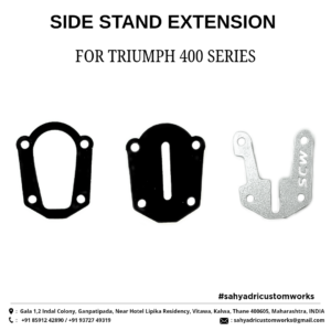 SIDE STAND EXTENSION SYSTEM for TRIUMPH SPEED 400
