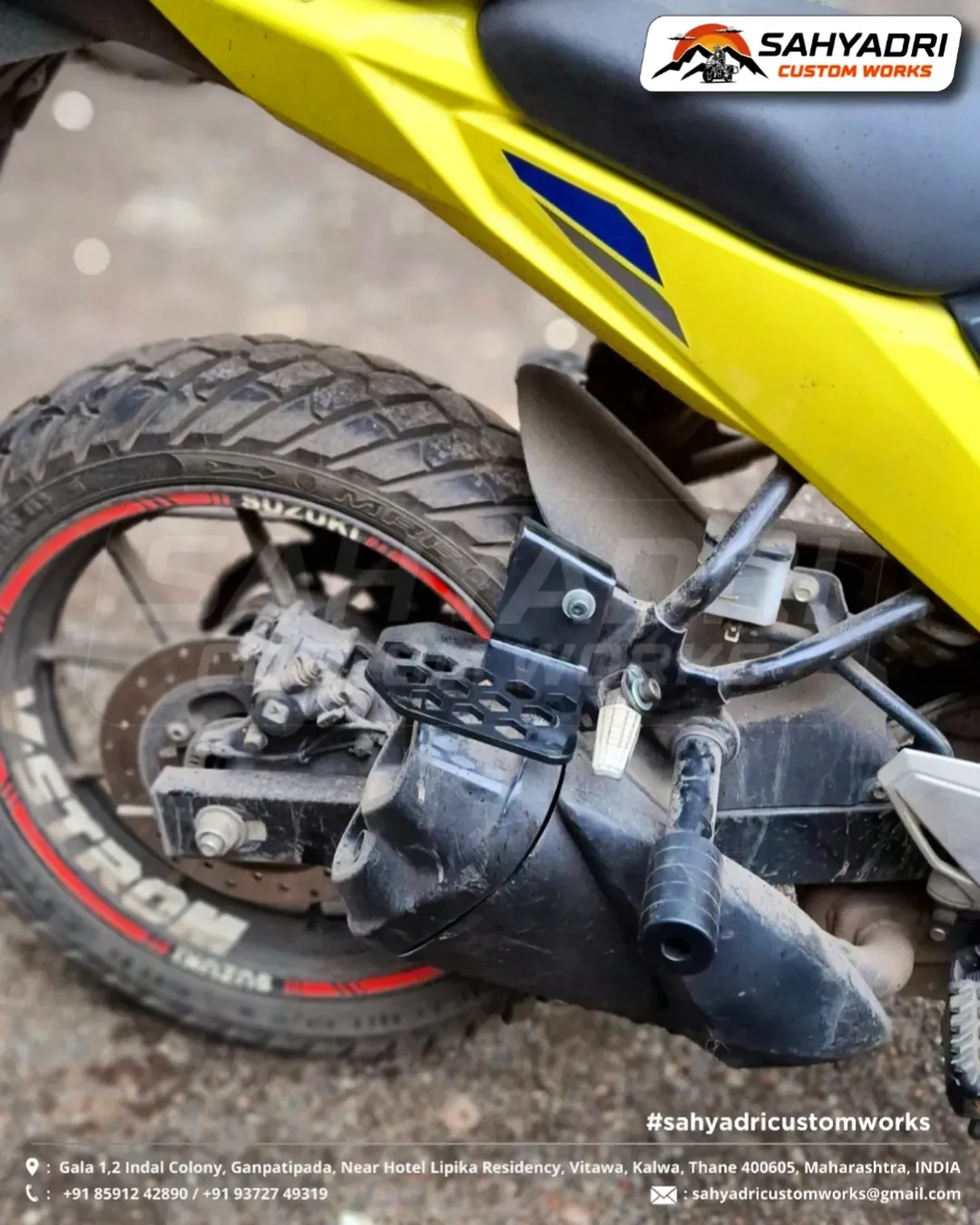 🔸 PILLION FOOTREST EXTENSION MOUNTS (1)