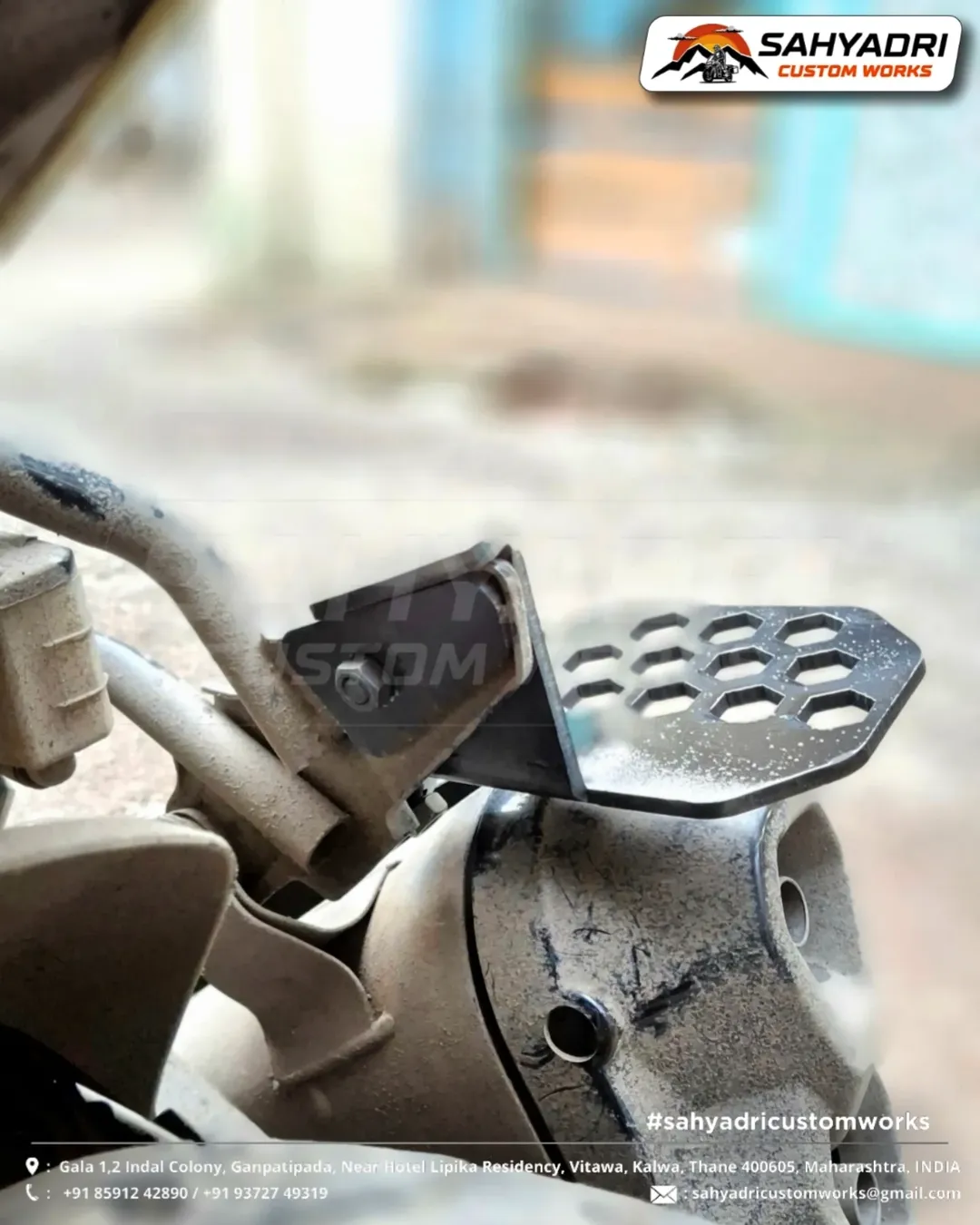 PILLION FOOTREST EXTENSION MOUNTS