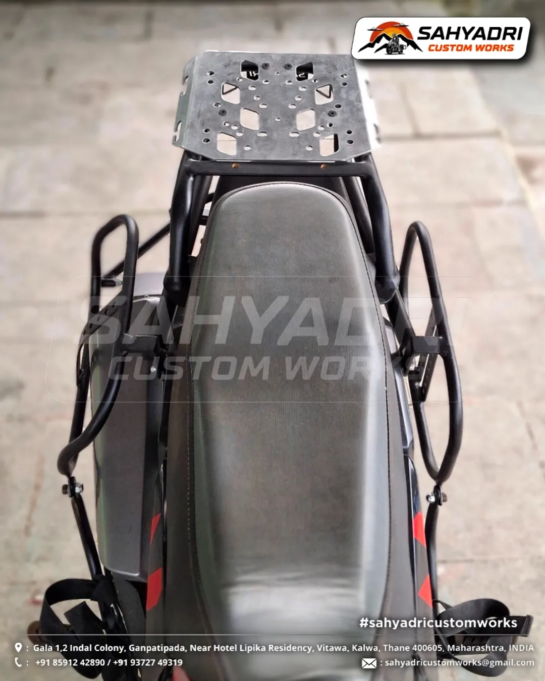 🔸SADDLE-STAY SYSTEM made for the Hero Xpulse 200 4V-2V-200T models.👉 available off-the-shelf (4)
