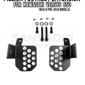 PILLION FOOTREST EXTENSION FOR KAWASAKI VERSYS 650