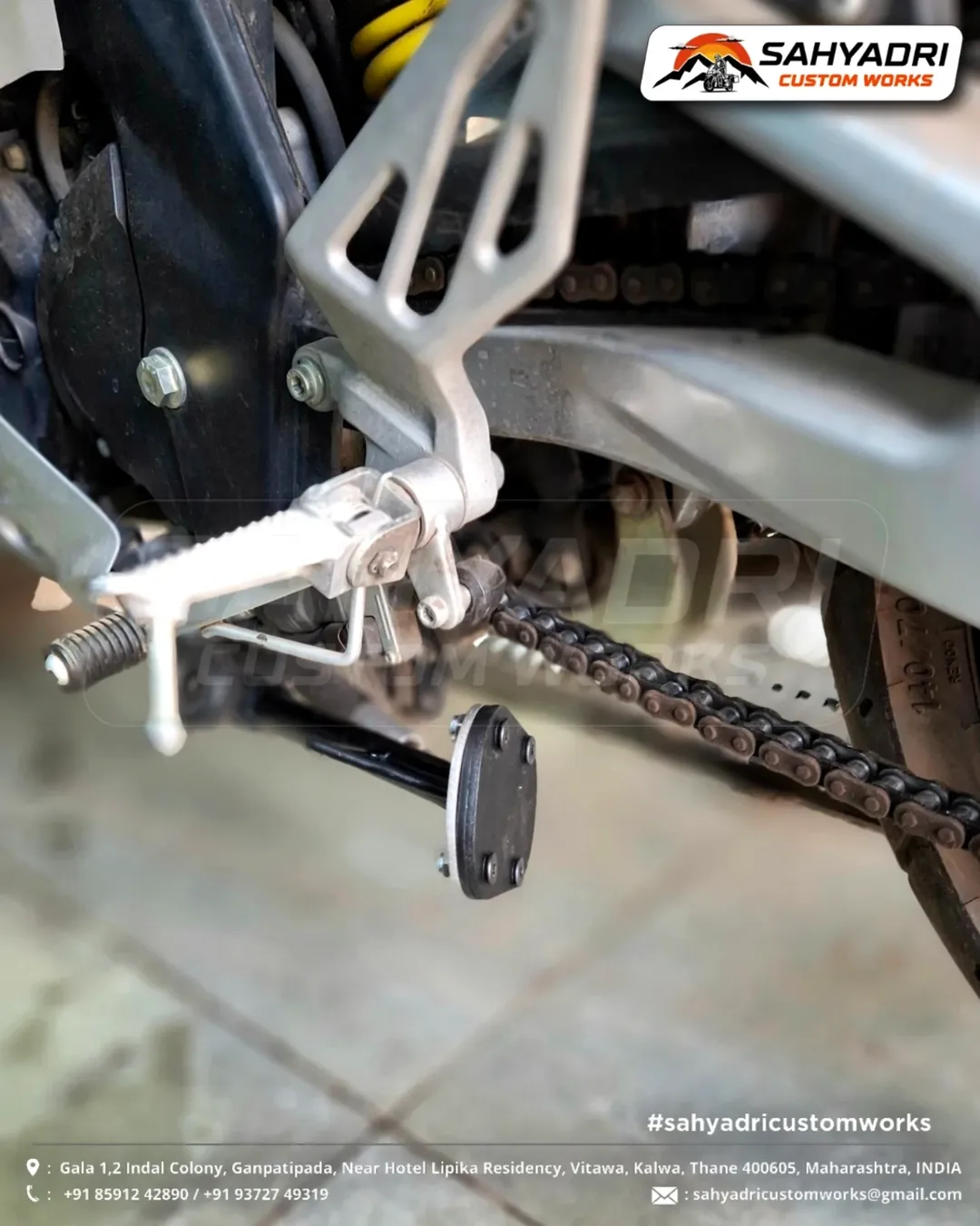 SIDE-STAND SHOE EXTENSION MOUNT 3