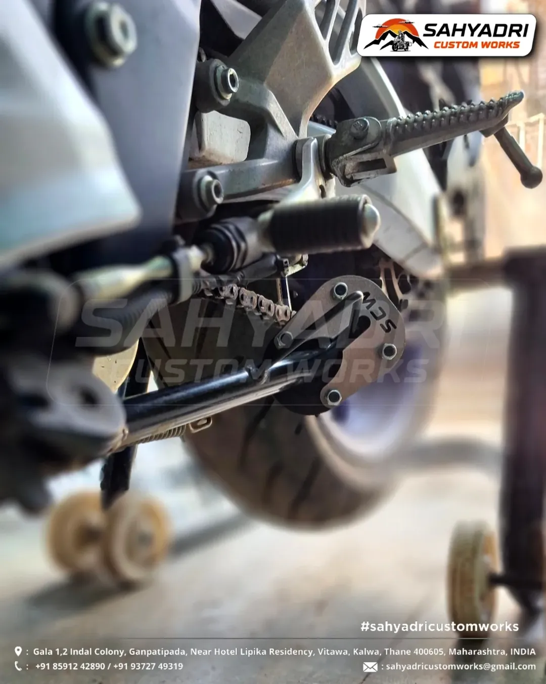 SIDE-STAND SHOE EXTENSION MOUNT 4