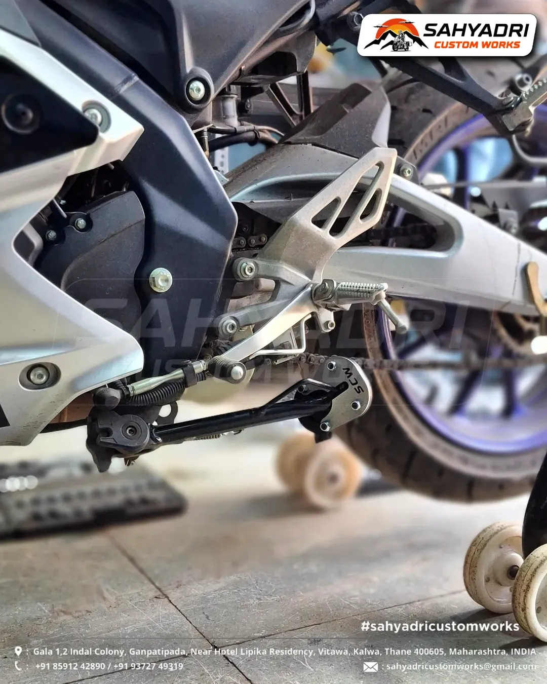 SIDE-STAND SHOE EXTENSION MOUNT 5