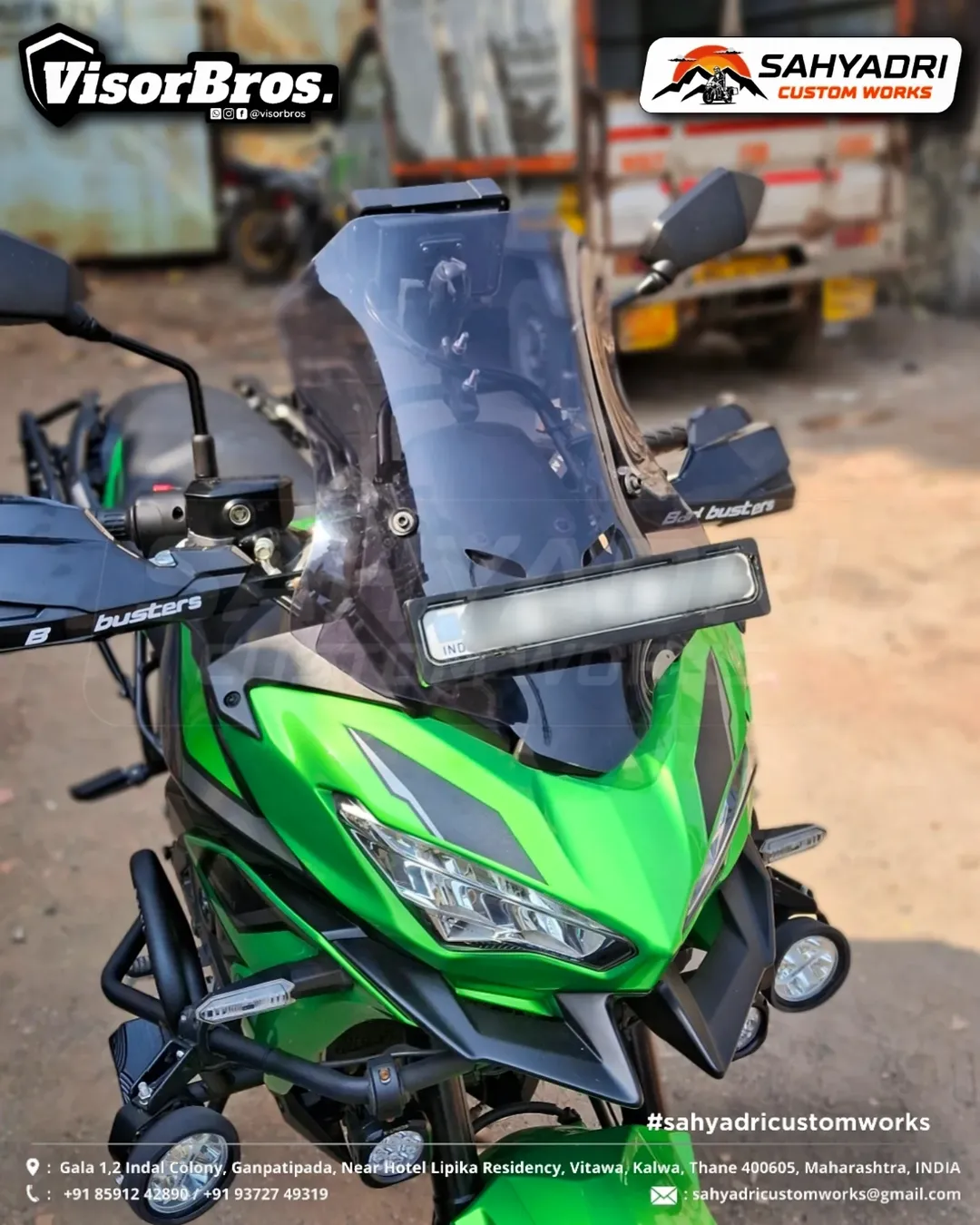 WINDSHIELD KAWASAKI 650 (2022+ MODELS)