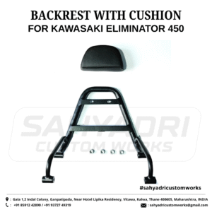 BACK-REST WITH FOAM-PAD KAWASAKI ELIMINATOR 450