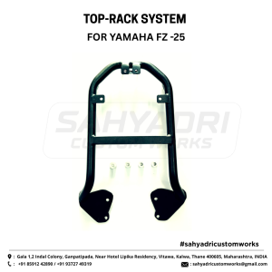 TOP-RACK SYSTEM with TOP-RACK PLATE for the YAMAHA FZ-25