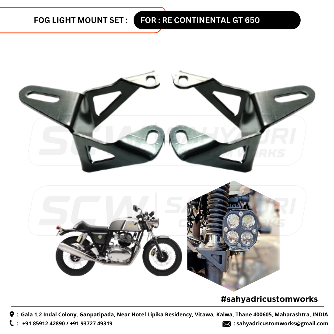 FOG LIGHT MOUNT SET - CONTINENTA GT 650