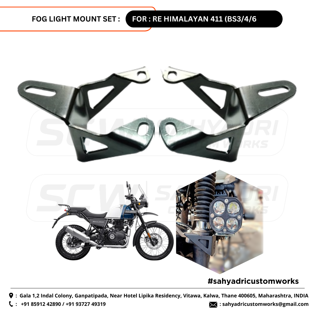FOG LIGHT MOUNT - HIMALAYAN 411