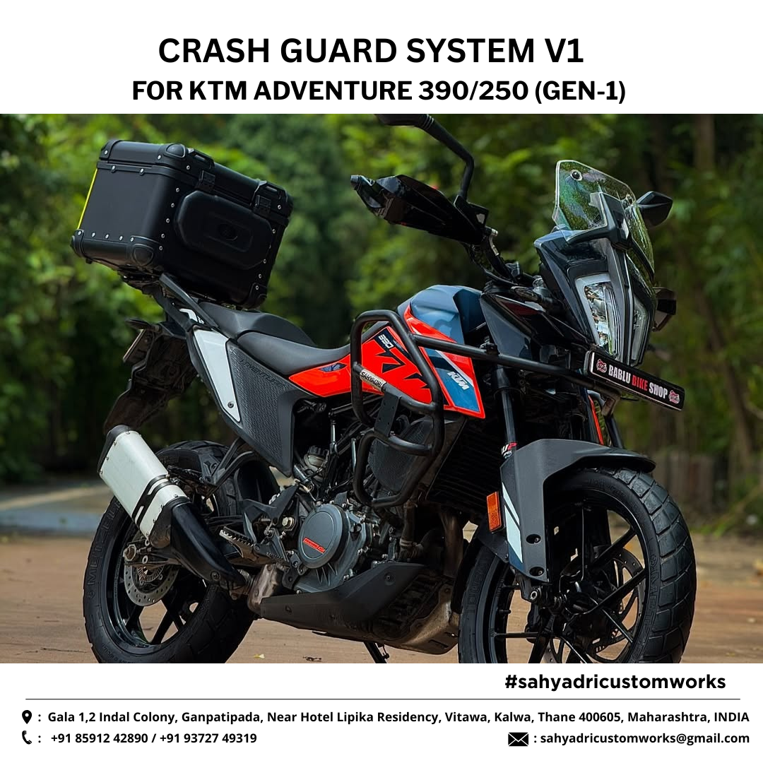 CRASH GUARDS FOR _ KTM ADV 390_250 V1 (GEN-1)