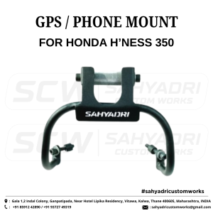 GPS / MOBILE MOUNT SYSTEM for HONDA H'NESS 350