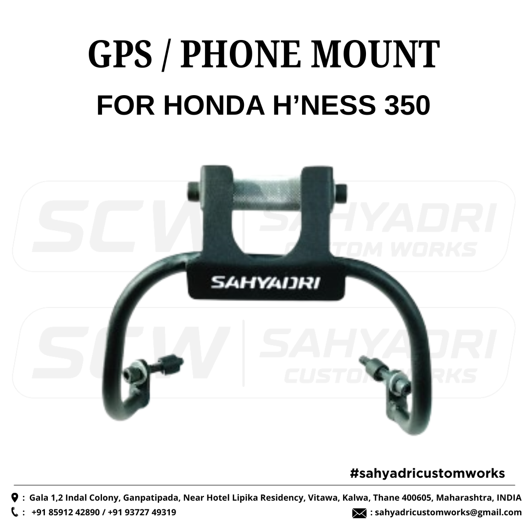 GPS / MOBILE MOUNT SYSTEM for HONDA H’NESS 350