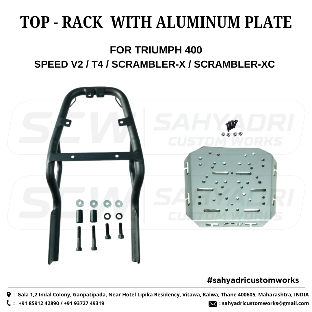 TOP-RACK PLATE FOR _ TRIUMPH SCRAMBLER 400 (2)