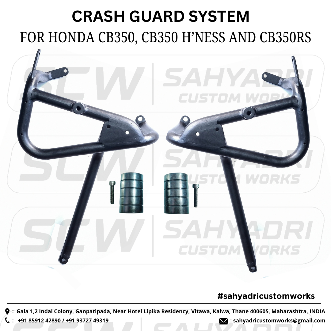 CRASH GUARD FRAME SYSTEM FOR HONDA CB350, CB350-H’NESS AND CB350RS