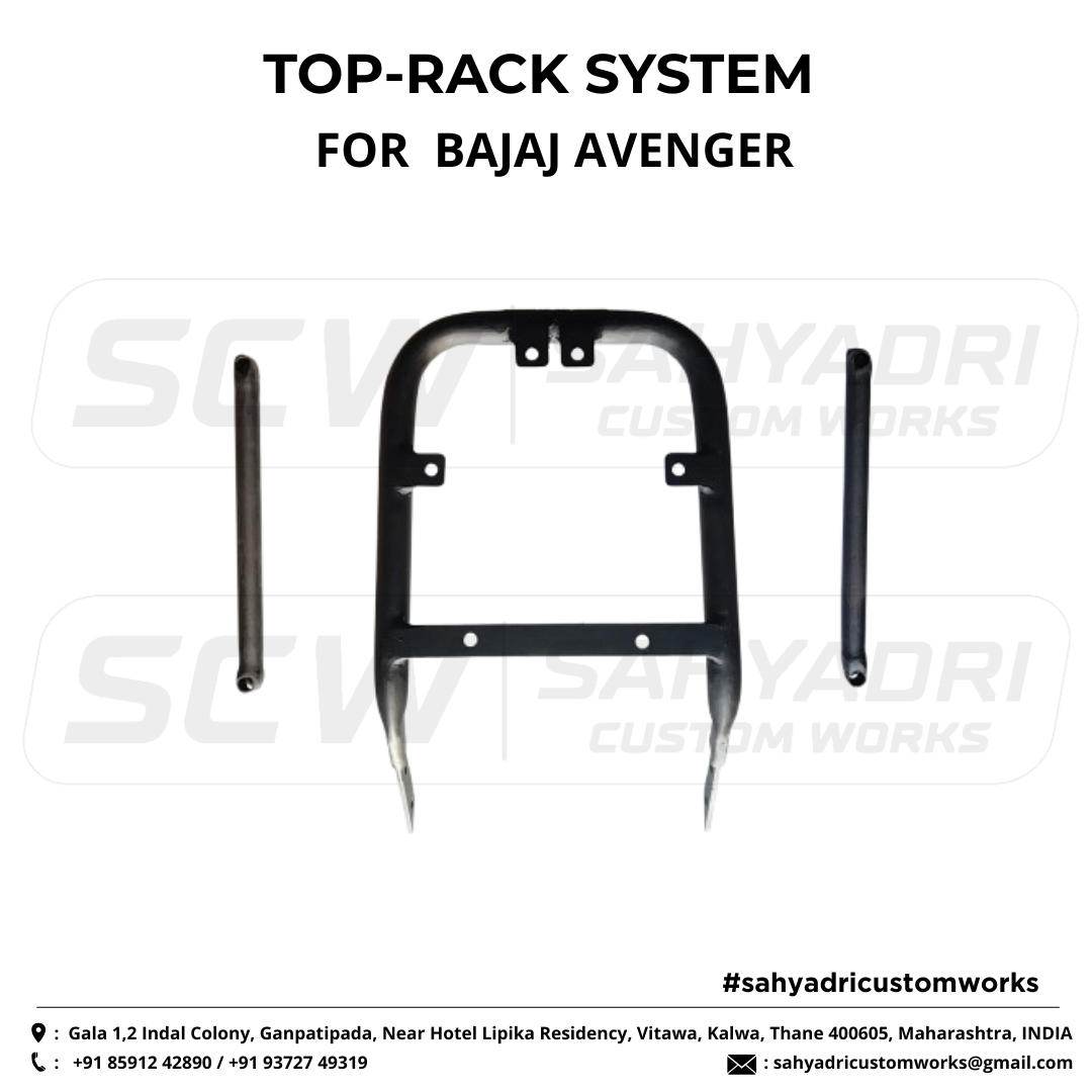 TOP-RACK SYSTEM  for the BAJAJ AVENGER STREET CRUISE