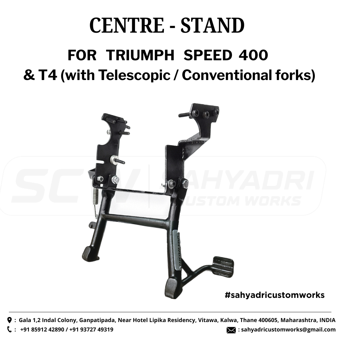 CENTRE STAND FOR TRIUMPH SPEED 400 & T4 (WITH TELESCOPIC / CONVENTIONAL FORKS
