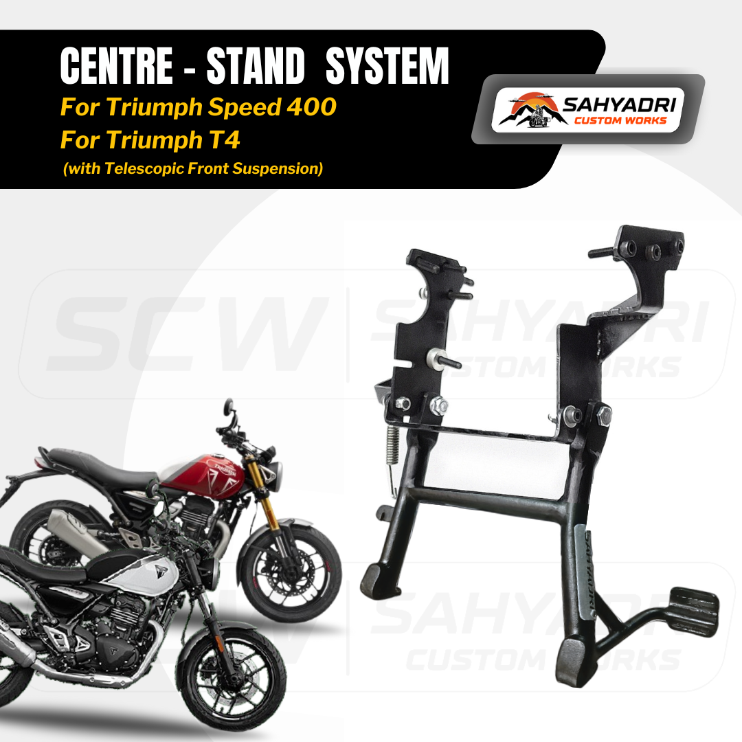 CENTRE STAND FOR TRIUMPH SPEED 400 & T4 (WITH TELESCOPIC / CONVENTIONAL FORKS